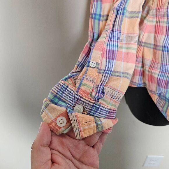 Eddie Bauer Plaid Button Up Shirt - Picture 3 of 7